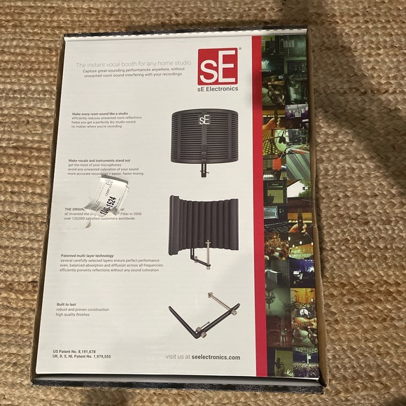 SE Electronics RF-X Reflexion Filter X Vocal Booth - Picture 2 of 6